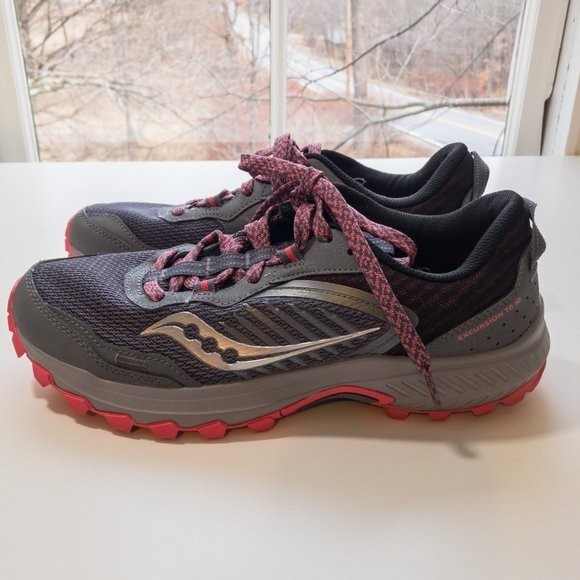 Saucony Excursion React2u Trail Running Shoe Womens Size 10 - S10670-22 - Picture 7 of 10
